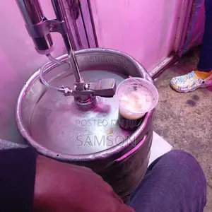 Keg Cylinder and a Brewery Keg Pump (Slightly Used)