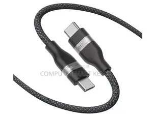 Anker 310 Usb-C to Usb-C Cable (3ft,240w, Braided) Black