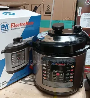 Pressure Cooker, Electromate Electric Pressure Cooker 6 Litres Capacit