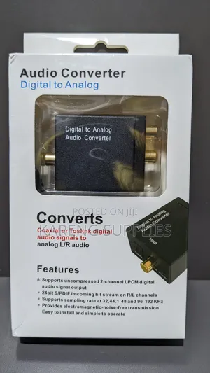 Digital To Analog Audio Converter