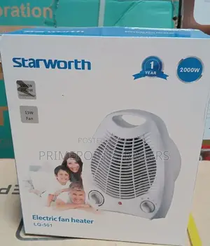 Starworth 2000w Electric Room Heater – Safe, Powerful Compact