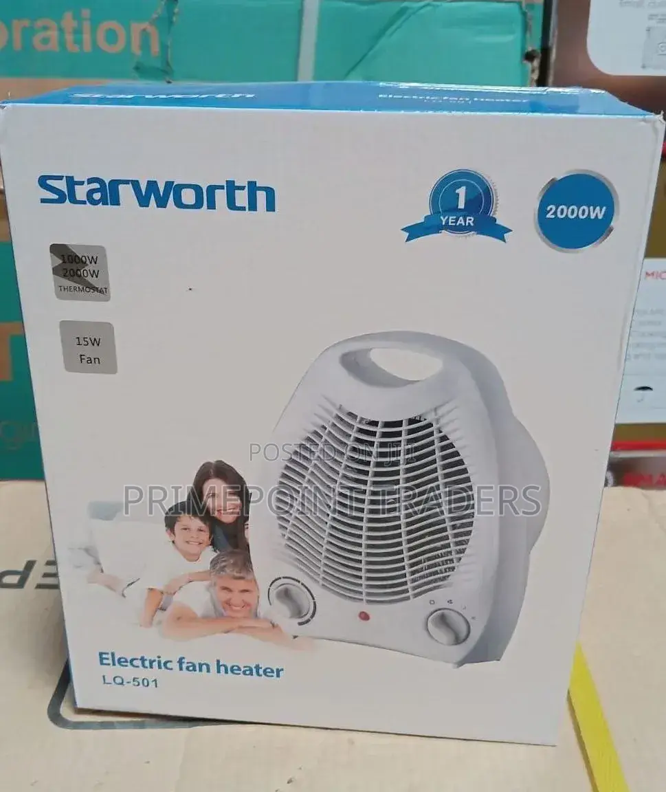 Starworth Fan Heater 2000w – Dual Heating Fan Function