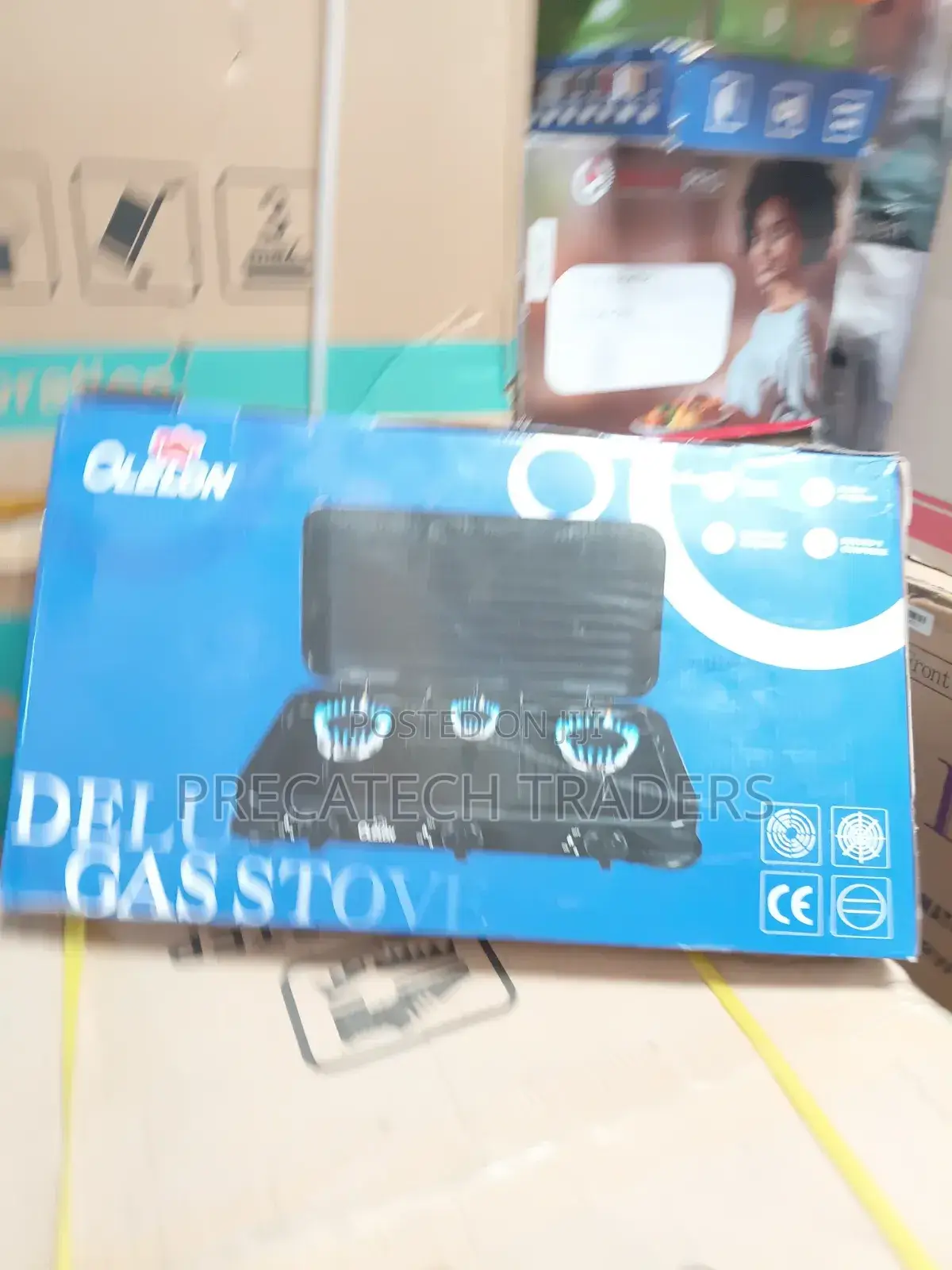 Olelon Table Top 3 Burner Gas Stove – Durable Reliable