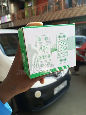 63a Digital Adjustable Voltage Current Protector | Rail Va Protector