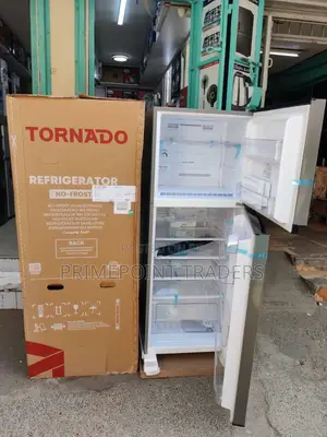 Tornado Double Door Refrigerator 304 Litres No Frost