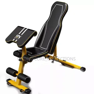 Yellow Structural Weight Bench