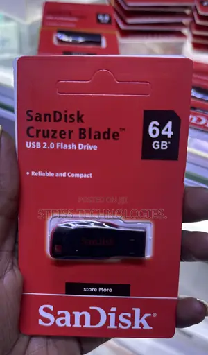 64gb Cruzer Blade Sandisk Flashdisk