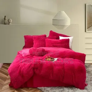Thick Fluffy Microfibre Duvet Set