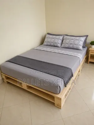 Budget-Friendly 4×6 Pallet Bed.Dfgg