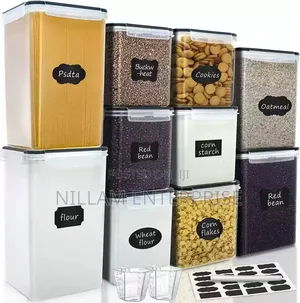 10pcs Food / Cereals Storage