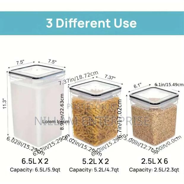 10pcs Food / Cereals Storage - thumbnail 4