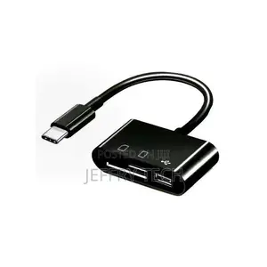Usb 3.0 Type-C 3-in-1 Otg Card Reader for Phone Computer