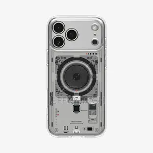 Spigen Magfit iPhone 17 Pro Max Transparent Tech Design Case – Slim, S