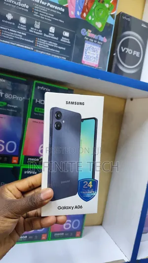 New Samsung Galaxy A06 128 GB Black