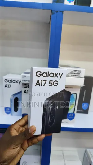 New Samsung Galaxy A17 5G 256 GB Black