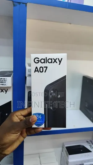 New Samsung Galaxy A07 5G 128 GB Black