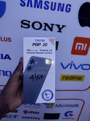 New Tecno Pop 20 64 GB Black