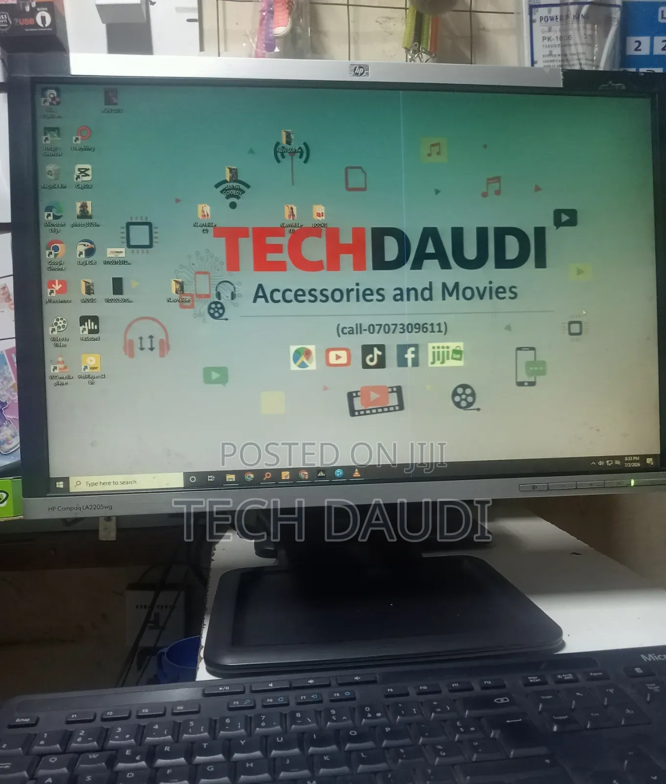 22 Wide Computer Monitor (Screen)