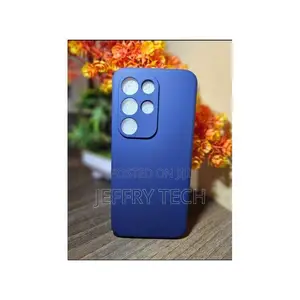 Itel S26 Ultra Soft Silicone Case/Cover_blue