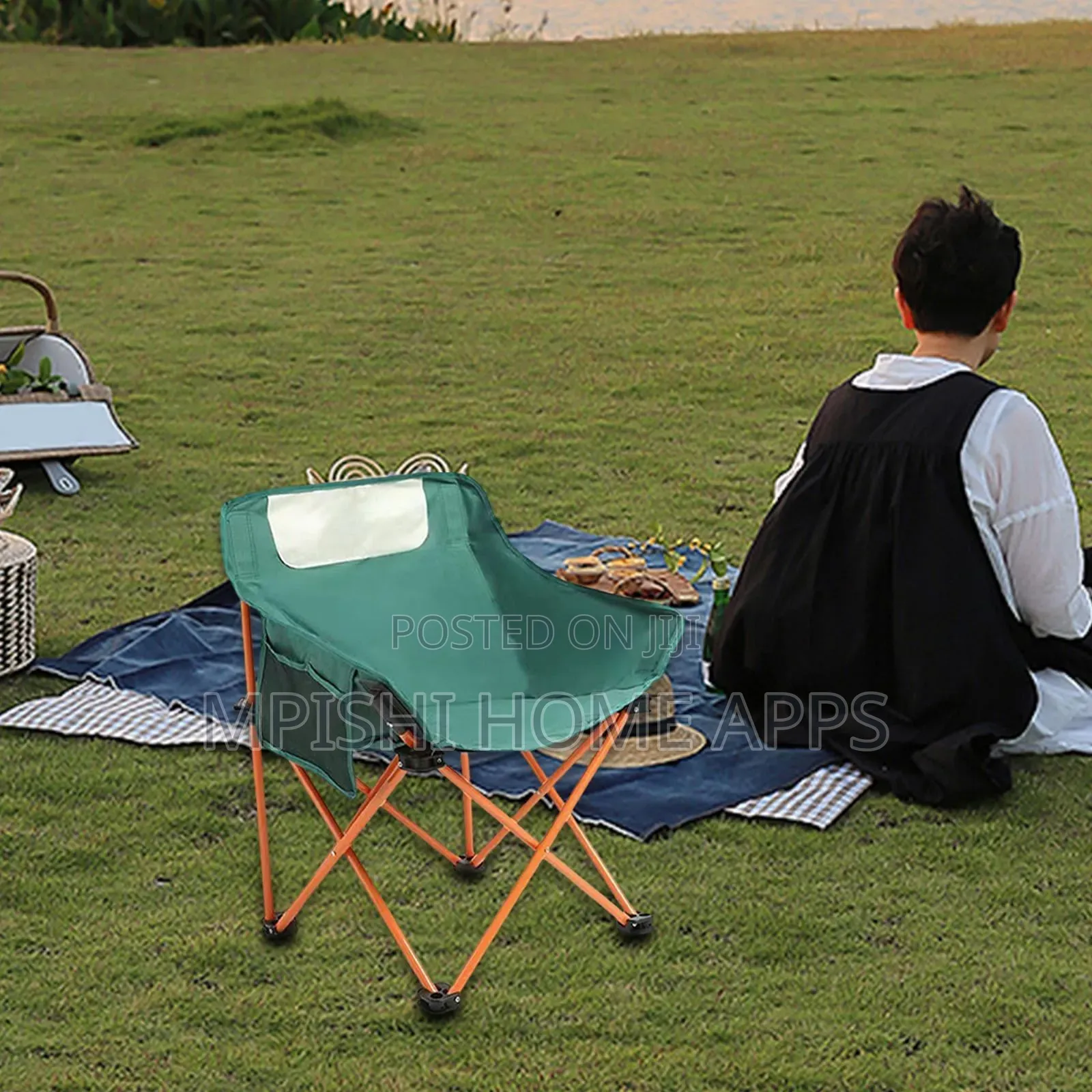Foldable Moon Camping Chair