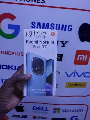New Xiaomi Redmi Note 14 Pro+ 5G 512 GB Red