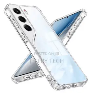 Clear Silicone Phone Case for Tecno Camon 40/Camon 40 Pro , Shockproof