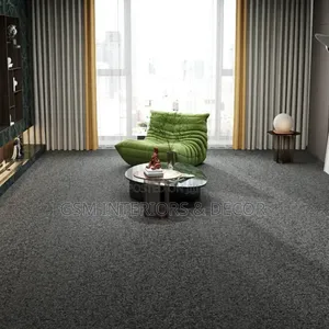 Wall to Wall Office Carpets in Blue/Gray Sheds