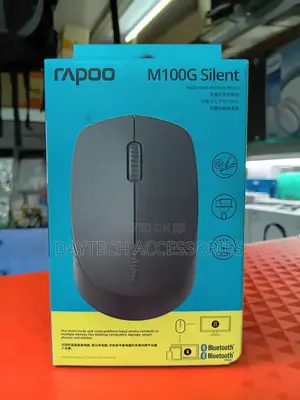 Rapoo M100g Multi Device Silent Bluetooth Mouse(Bt3.0+Bt4.0+Usb)