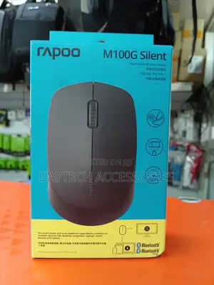Rapoo M100g Multi Device Silent Bluetooth Mouse(Bt3.0+Bt4.0+Usb)