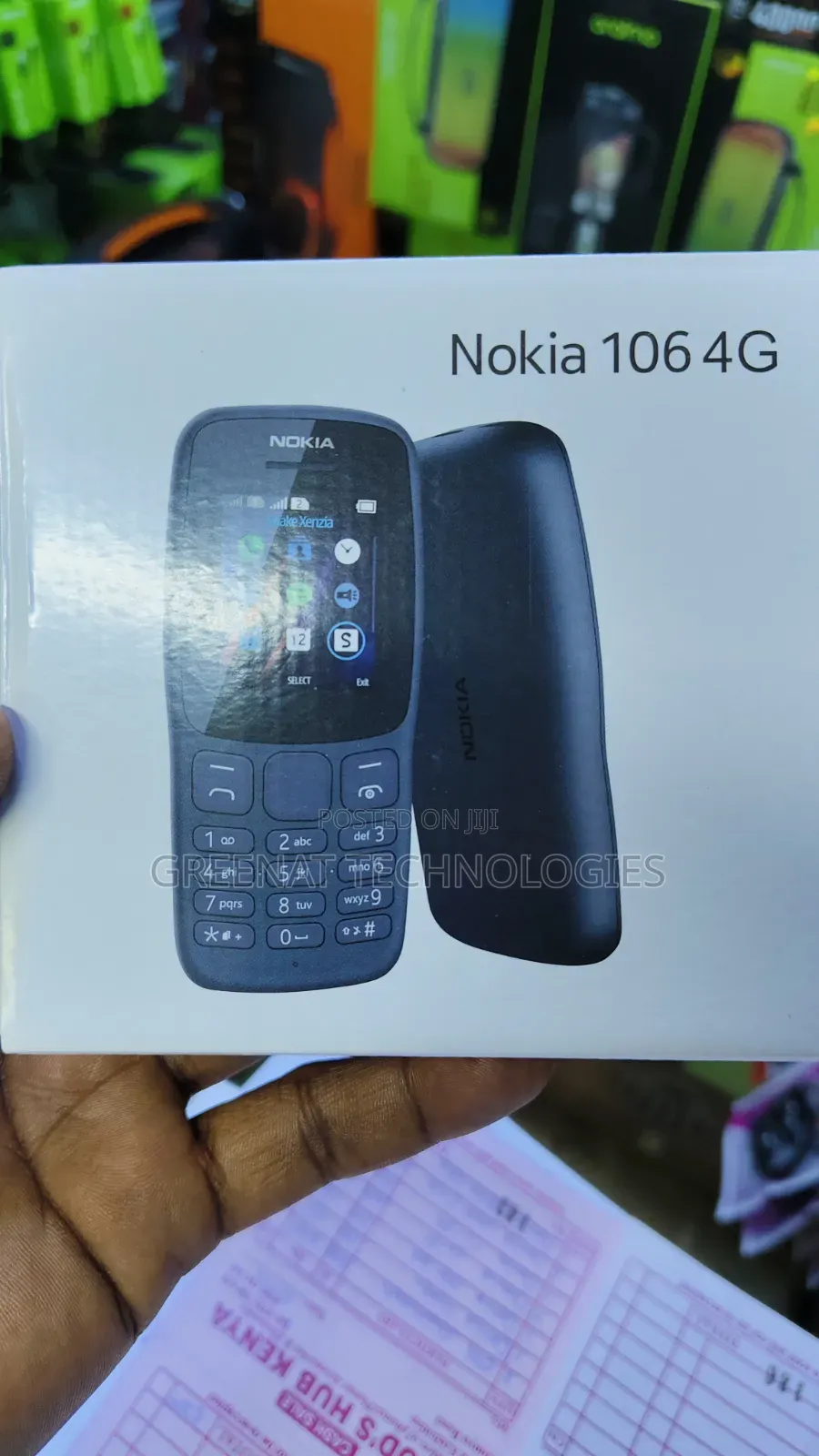 New Nokia 106 Black