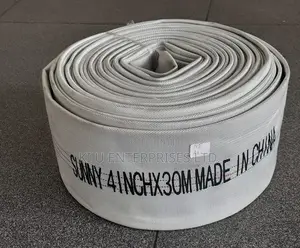 4 Inch X 30m Heavy Duty Layflat PVC Canvas Delivery Hose Pipe