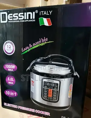 Dessini Electric Pressure Cooker 6 Litres