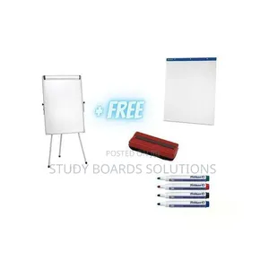 Flip Chart Presentation Set – Flip Chart Stand,Paper,Markers Duster