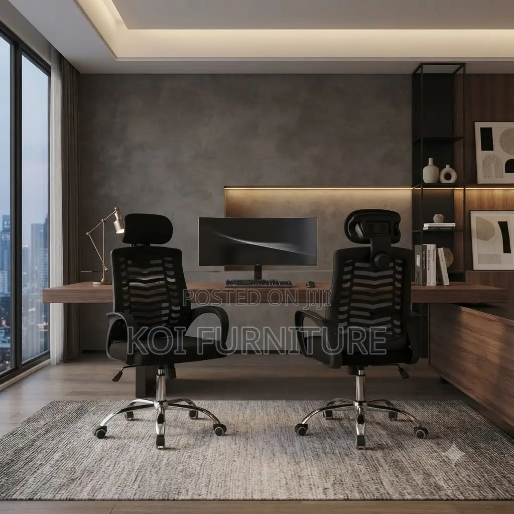Office Chairs; High Backrest Style Office Seat With Headrest