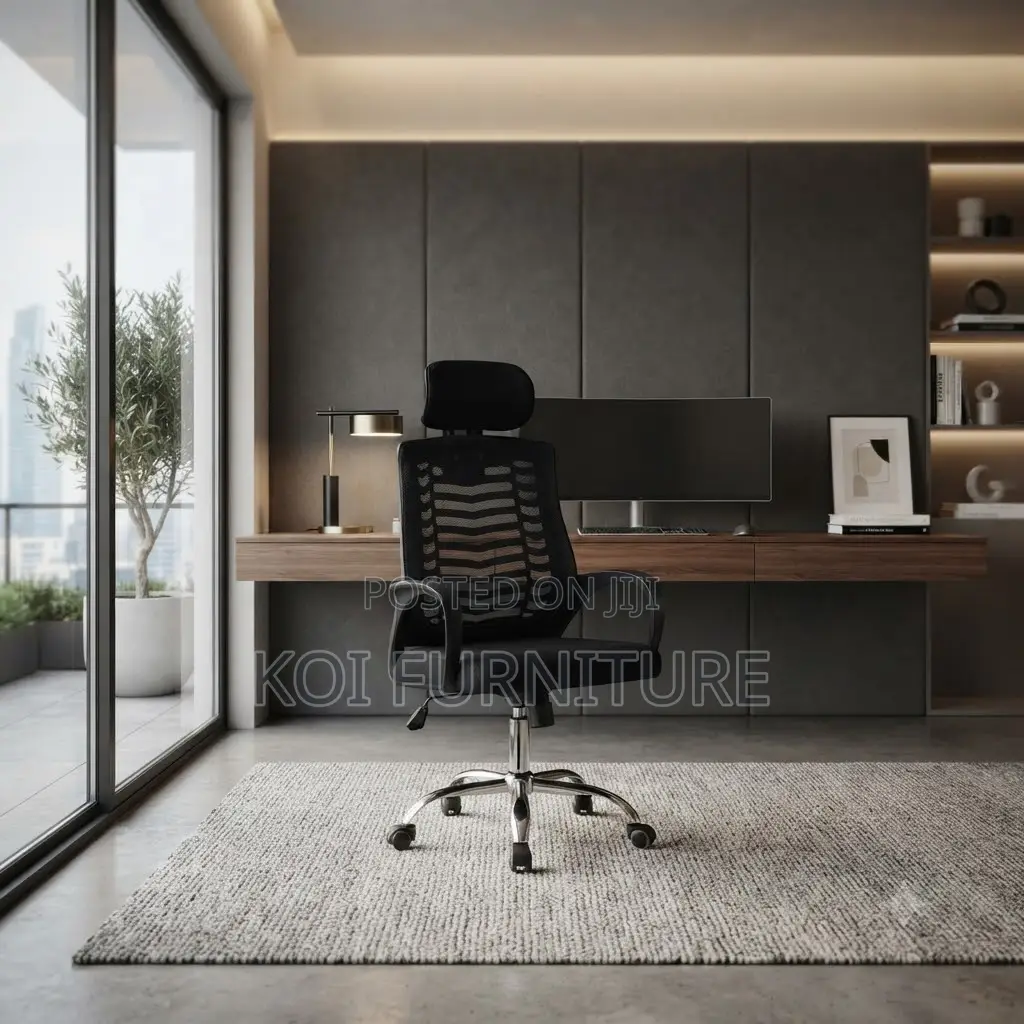 Office Chairs; High Backrest Style Office Seat With Headrest