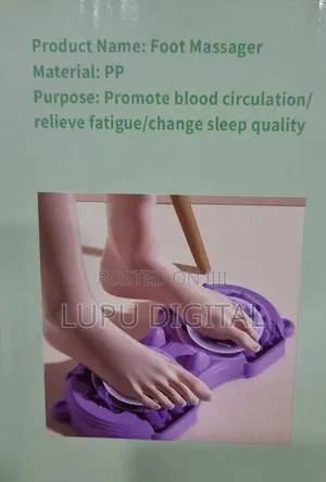 Manual Stepping 14 Roller Foot Massager