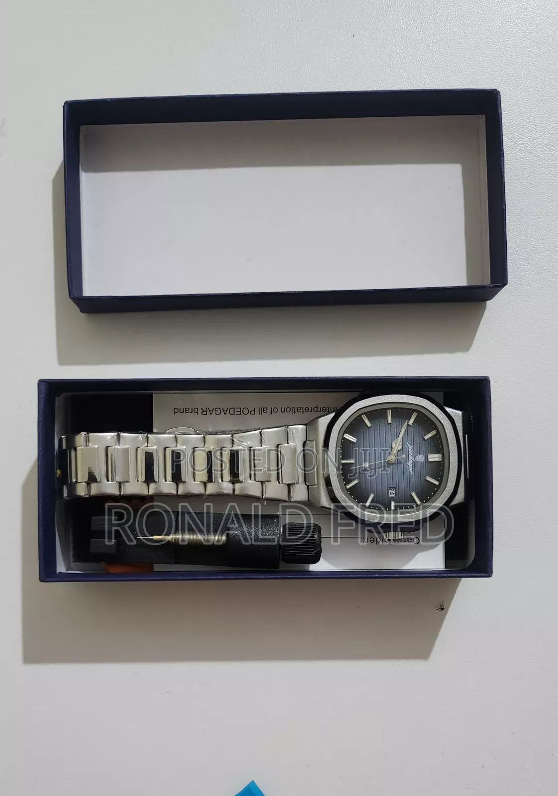 Poedagar Square Luxury Men's Watch