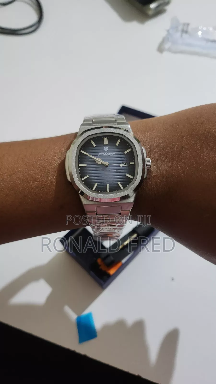 Poedagar Square Luxury Men's Watch