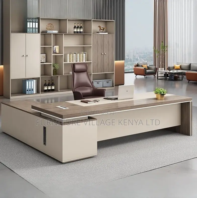 1800mm Executive L-Shaped Executive Desk