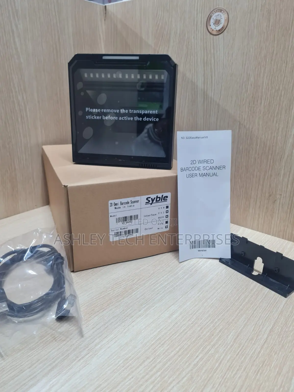 New Barcode Scanner Xb-8808g Professional Qr Barcode Reader