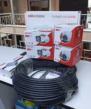 4-Fourhik Vision 1080p Smart Hybrid CCTV Cameras Kit
