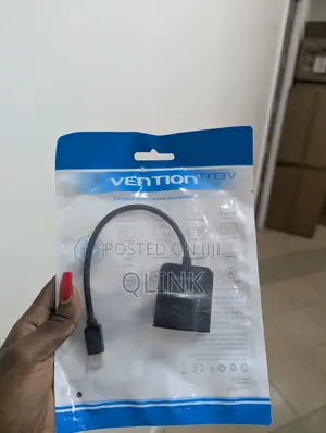 Vention Type-C to Vga Adapter 0.15m Black Abs Type