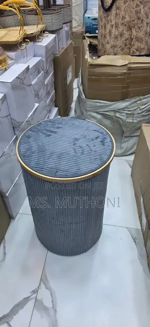 Eco-friendly Laundry Basket Ft A Bamboo Frame A Textured Fabric Lining