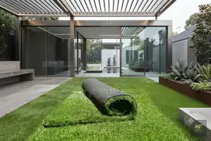 Green Artificial Grass Carpet