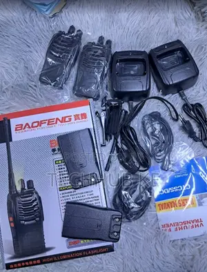 Baofeng Bf-888s Rechargeable Walkie Talkie With Charger