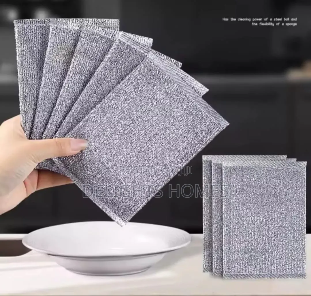 Multi-Purpose Double Sided Wire Dish Cloth_bh