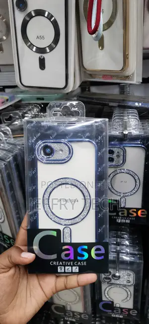 iPhone 16e and Se4,Blue Trim Accented Case