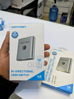 Vention 2-Port Hdmi Bi-Direction Switcher Silver
