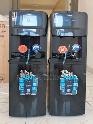 Black Mika Free Standing Hot and Cold Water Dispenser
