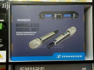 Sennheiser Mic Wireless SKM 9000 2ch Uhf Digital Frequency